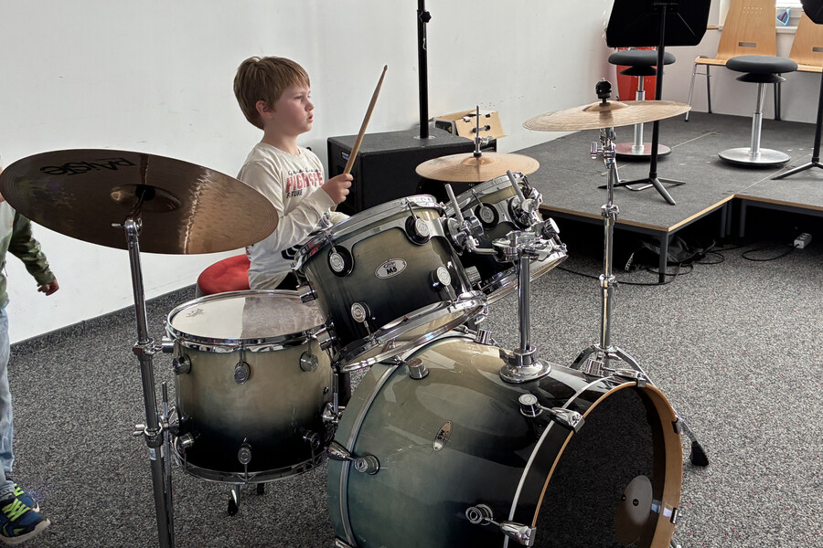 jetzt wird richtig getrommelt